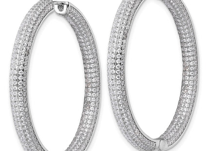 Sterling Silver Earrings Style QE18129 - Classique Jewelry Inc.