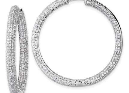 Sterling Silver Earrings Style QE18129 - Classique Jewelry Inc.