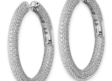 Sterling Silver Earrings Style QE18130 - Classique Jewelry Inc.