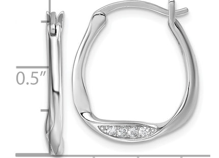 Sterling Silver Earrings Style QE18133 - Classique Jewelry Inc.