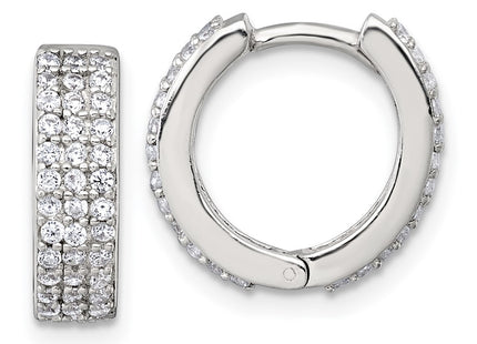 Sterling Silver Earrings Style QE18137 - Classique Jewelry Inc.