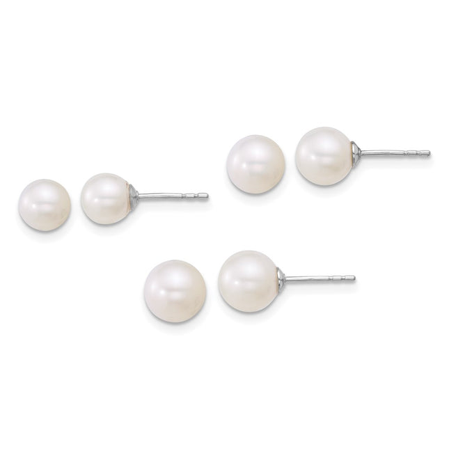 Sterling Silver Earrings Style QE18138 - Classique Jewelry Inc.