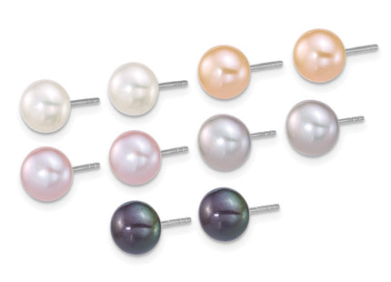 Sterling Silver Earrings Style QE18144SET - Classique Jewelry Inc.