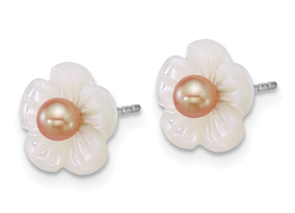 Sterling Silver Earrings Style QE18146 - Classique Jewelry Inc.