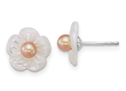 Sterling Silver Earrings Style QE18146 - Classique Jewelry Inc.