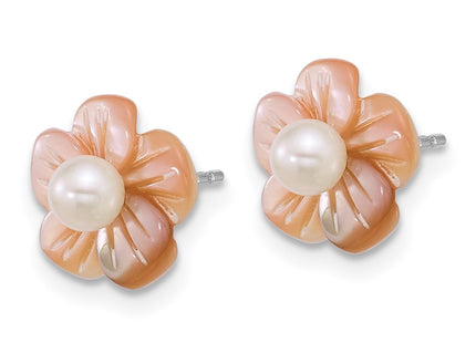 Sterling Silver Earrings Style QE18147 - Classique Jewelry Inc.
