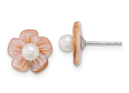 Sterling Silver Earrings Style QE18147 - Classique Jewelry Inc.