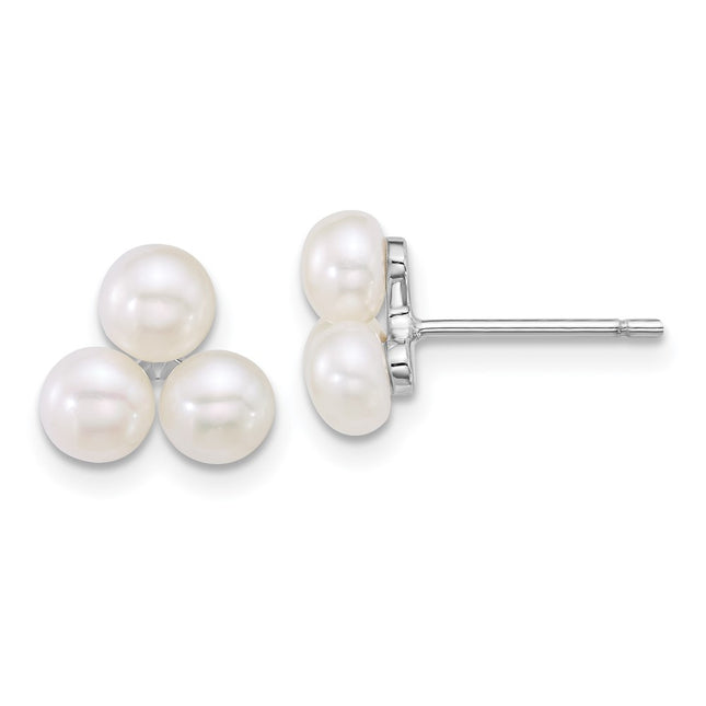 Sterling Silver Earrings Style QE18148 - Classique Jewelry Inc.
