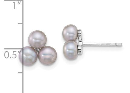Sterling Silver Earrings Style QE18149 - Classique Jewelry Inc.