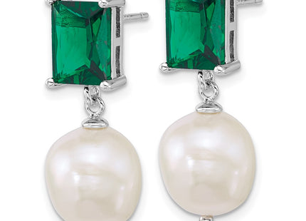 Sterling Silver Earrings Style QE18153 - Classique Jewelry Inc.