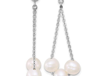 Sterling Silver Earrings Style QE18156 - Classique Jewelry Inc.
