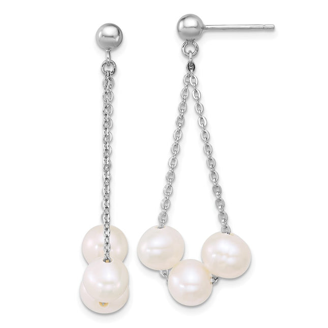 Sterling Silver Earrings Style QE18156 - Classique Jewelry Inc.