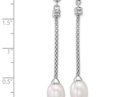 Sterling Silver Earrings Style QE18158 - Classique Jewelry Inc.