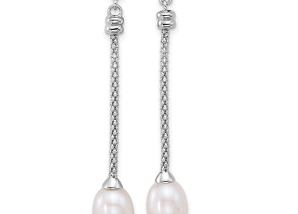 Sterling Silver Earrings Style QE18158 - Classique Jewelry Inc.