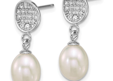 Sterling Silver Earrings Style QE18159 - Classique Jewelry Inc.