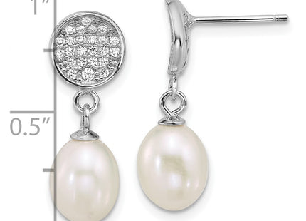Sterling Silver Earrings Style QE18159 - Classique Jewelry Inc.