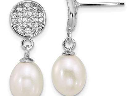 Sterling Silver Earrings Style QE18159 - Classique Jewelry Inc.
