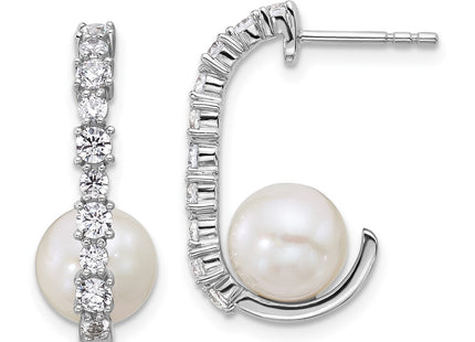 Sterling Silver Earrings Style QE18160 - Classique Jewelry Inc.