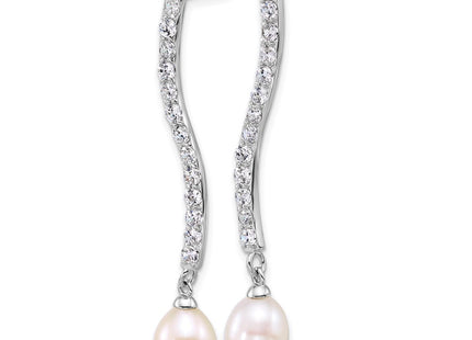 Sterling Silver Earrings Style QE18162 - Classique Jewelry Inc.