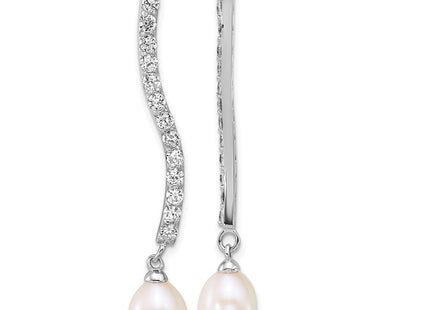 Sterling Silver Earrings Style QE18162 - Classique Jewelry Inc.