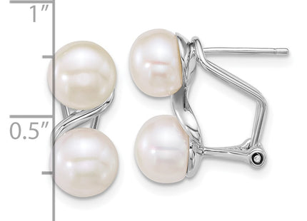 Sterling Silver Earrings Style QE18164 - Classique Jewelry Inc.