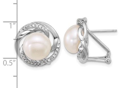 Sterling Silver Earrings Style QE18165 - Classique Jewelry Inc.