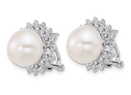 Sterling Silver Earrings Style QE18166 - Classique Jewelry Inc.