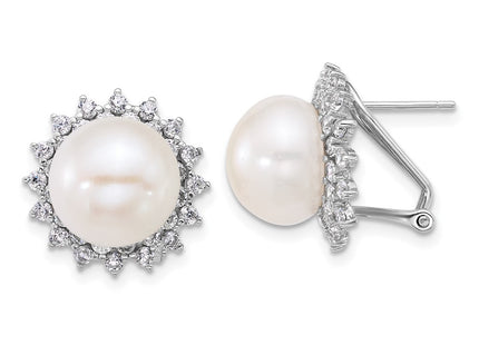 Sterling Silver Earrings Style QE18166 - Classique Jewelry Inc.