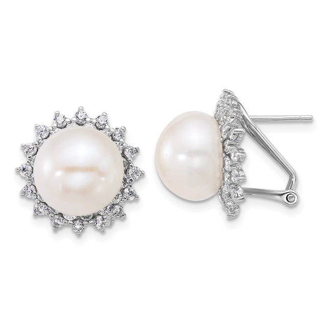 Sterling Silver Earrings Style QE18166 - Classique Jewelry Inc.