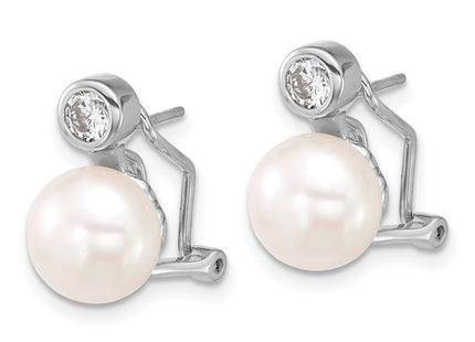 Sterling Silver Earrings Style QE18167 - Classique Jewelry Inc.