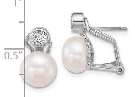Sterling Silver Earrings Style QE18167 - Classique Jewelry Inc.