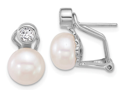 Sterling Silver Earrings Style QE18167 - Classique Jewelry Inc.