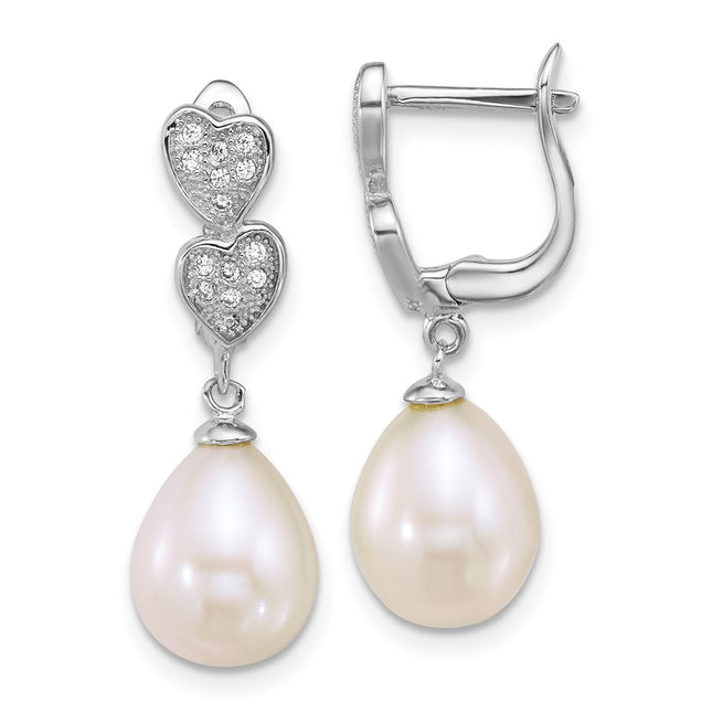 Sterling Silver Earrings Style QE18171 - Classique Jewelry Inc.