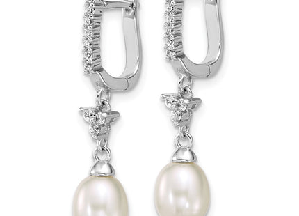 Sterling Silver Earrings Style QE18172 - Classique Jewelry Inc.