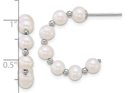 Sterling Silver Earrings Style QE18180 - Classique Jewelry Inc.
