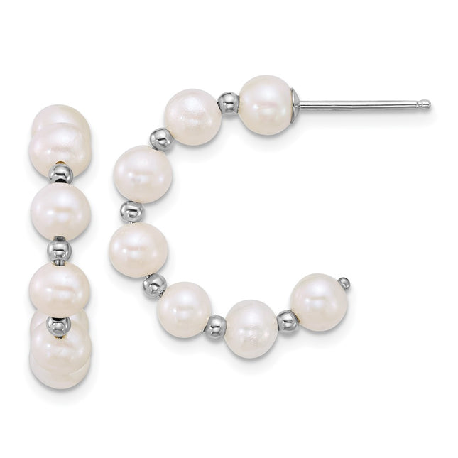 Sterling Silver Earrings Style QE18180 - Classique Jewelry Inc.
