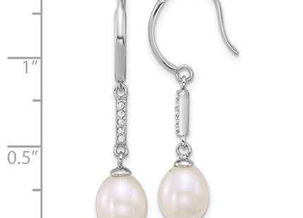 Sterling Silver Earrings Style QE18182 - Classique Jewelry Inc.