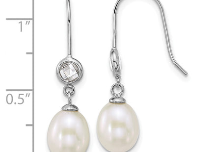 Sterling Silver Earrings Style QE18183 - Classique Jewelry Inc.