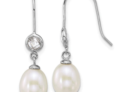 Sterling Silver Earrings Style QE18183 - Classique Jewelry Inc.