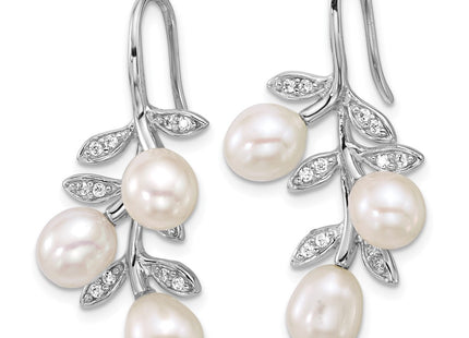 Sterling Silver Earrings Style QE18184 - Classique Jewelry Inc.