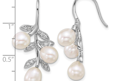 Sterling Silver Earrings Style QE18184 - Classique Jewelry Inc.