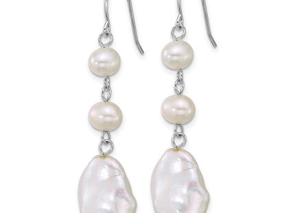 Sterling Silver Earrings Style QE18185 - Classique Jewelry Inc.