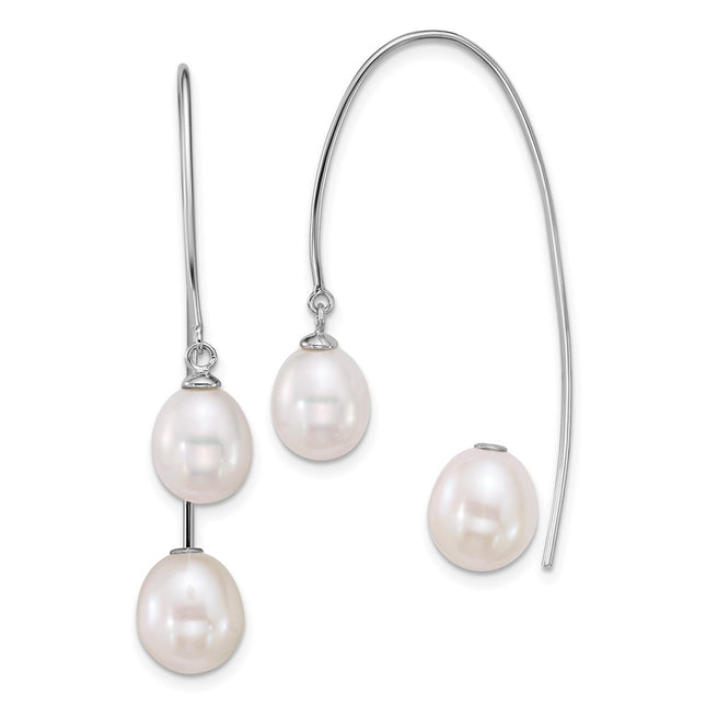Sterling Silver Earrings Style QE18188 - Classique Jewelry Inc.