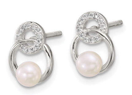 Sterling Silver Earrings Style QE18189 - Classique Jewelry Inc.