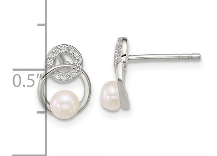 Sterling Silver Earrings Style QE18189 - Classique Jewelry Inc.