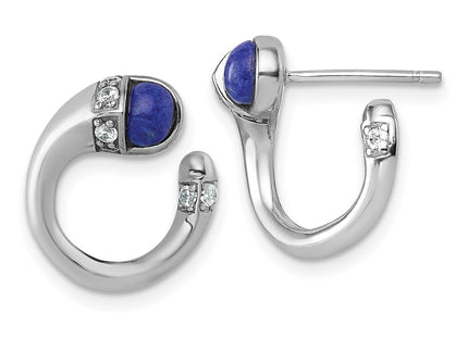 Sterling Silver Earrings Style QE18192 - Classique Jewelry Inc.