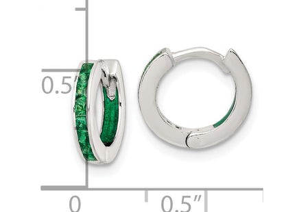 Sterling Silver Earrings Style QE18203 - Classique Jewelry Inc.