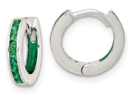 Sterling Silver Earrings Style QE18203 - Classique Jewelry Inc.