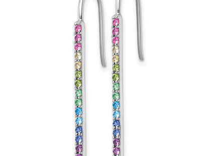 Sterling Silver Earrings Style QE18204 - Classique Jewelry Inc.