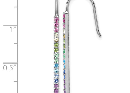 Sterling Silver Earrings Style QE18204 - Classique Jewelry Inc.